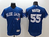 Toronto Blue Jays #55 Russell Martin Blue 2016 Flexbase Collection Stitched Baseball Jersey,baseball caps,new era cap wholesale,wholesale hats